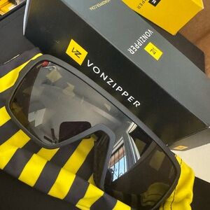 VonZipper Black Sunglasses “Defender”